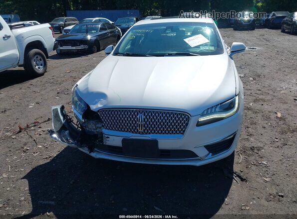 3LN6L5F95JR614124 2018 LINCOLN MKZ Белый Вид щитка приборов