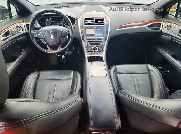 3LN6L5F96LR605564 2020 LINCOLN MKZ Black Առջևի վահանակի տեսք