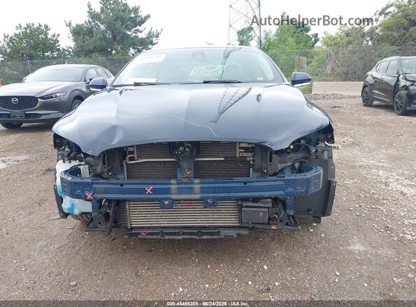 3LN6L5F98JR611539 2018 LINCOLN MKZ Dark Blue Widok z przodu