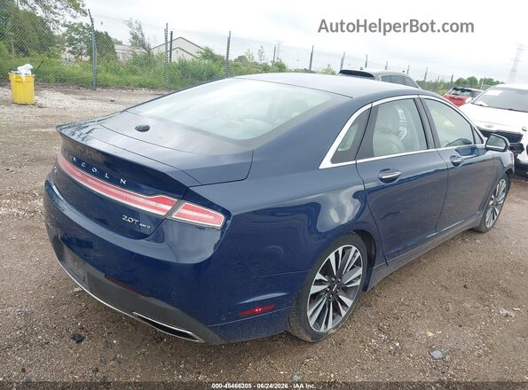 3LN6L5F98JR611539 2018 LINCOLN MKZ Dark Blue Tył prawy
