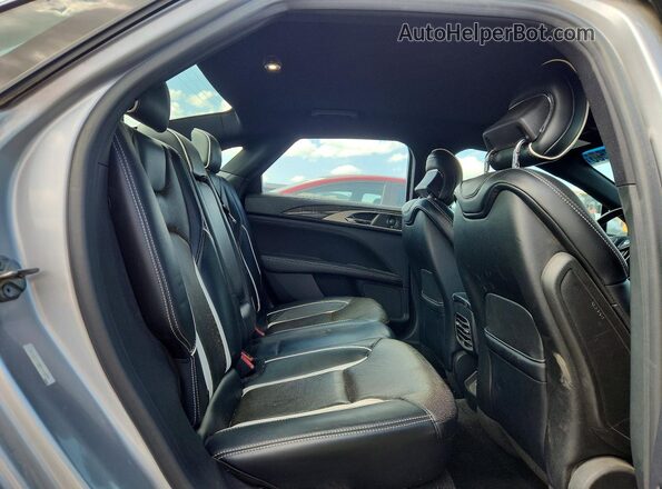 3LN6L5FC2HR648804 2017 LINCOLN MKZ Silver Widok tylnych siedzeń