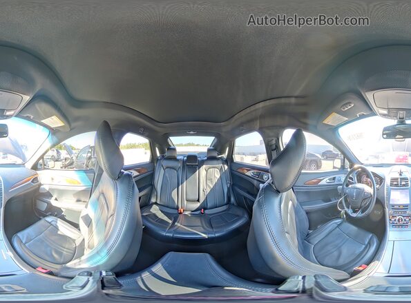3LN6L5FC5LR619046 2020 LINCOLN MKZ Black Widok naklejki z numerem VIN
