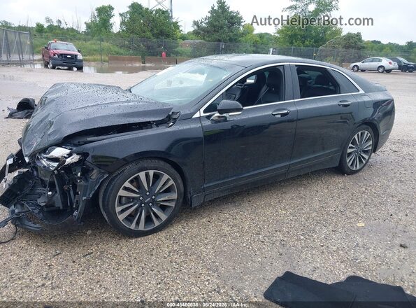 3LN6L5FC6JR609073 2018 LINCOLN MKZ Black Przód lewy