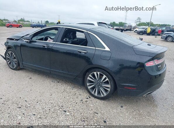 3LN6L5FC6JR609073 2018 LINCOLN MKZ Black Tył lewy