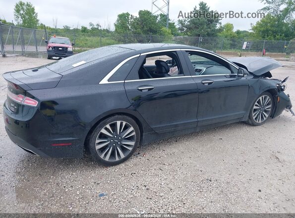 3LN6L5FC6JR609073 2018 LINCOLN MKZ Black Tył prawy