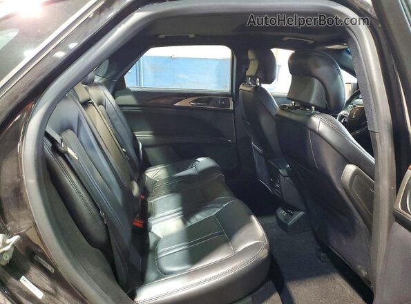 3LN6L5FC7KR613991 2019 LINCOLN MKZ Black Հետևի նստատեղերի տեսք