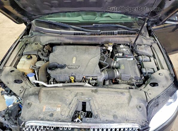 3LN6L5FC7KR613991 2019 LINCOLN MKZ Black Սալոնի հետևի տեսք