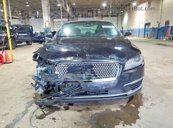 3LN6L5FC7KR613991 2019 LINCOLN MKZ Black Դիմացի տեսք