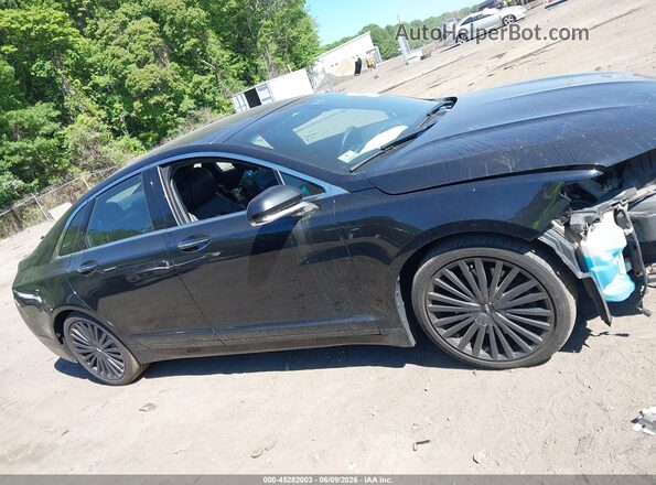 3LN6L5FC9HR664112 2017 LINCOLN MKZ Black Առջևի վահանակի տեսք