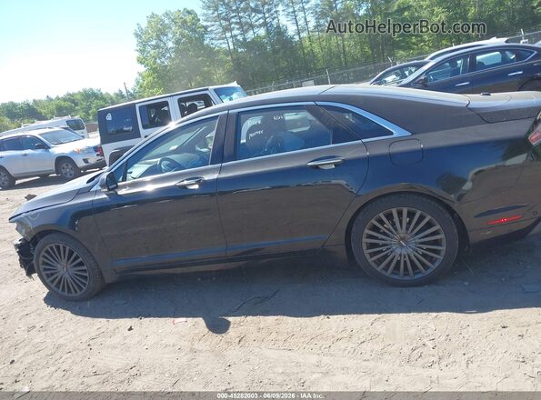 3LN6L5FC9HR664112 2017 LINCOLN MKZ Black Սարքավորումների վահանակի տեսք