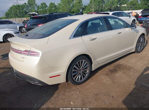 3LN6L5KU7JR609033 2018 LINCOLN MKZ HYBRID Cream უკანა მარჯვენა