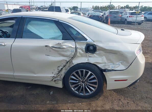 3LN6L5KU7JR609033 2018 LINCOLN MKZ HYBRID Cream წინა ხედი