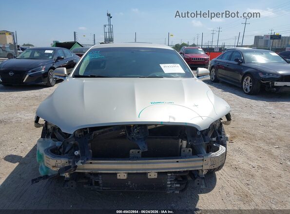 3LN6L5LU2HR625052 2017 LINCOLN MKZ HYBRID Gold Rear interior view