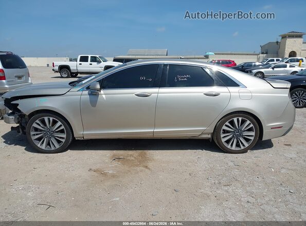 3LN6L5LU2HR625052 2017 LINCOLN MKZ HYBRID Gold 