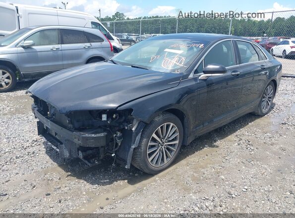 3LN6L5LU3JR603924 2018 LINCOLN MKZ HYBRID Black Przód lewy