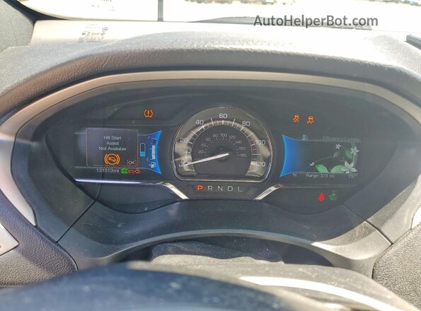 3LN6L5LU3JR622523 2018 LINCOLN MKZ Gray Սարքավորումների վահանակի տեսք