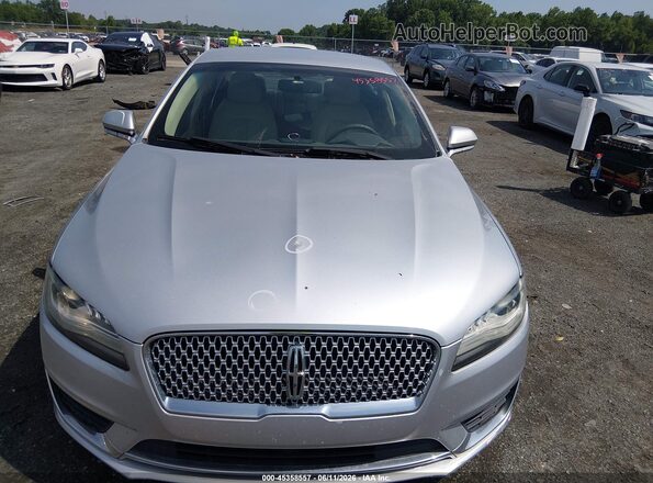 3LN6L5LU4HR627899 2017 LINCOLN MKZ HYBRID Silver Սարքավորումների վահանակի տեսք