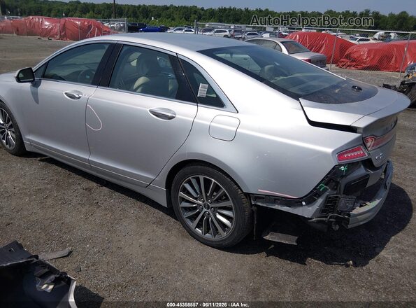 3LN6L5LU4HR627899 2017 LINCOLN MKZ HYBRID Silver Հետևի ձախ