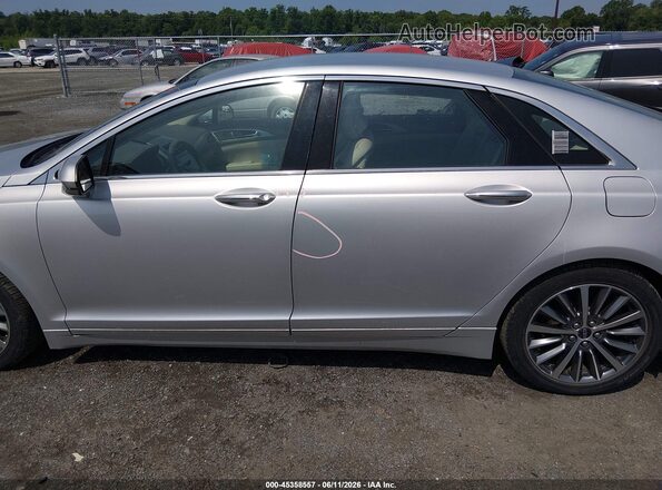 3LN6L5LU4HR627899 2017 LINCOLN MKZ HYBRID Silver Սալոնի 360 աստիճան տեսք