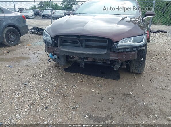 3LN6L5LU4KR600046 2019 LINCOLN MKZ HYBRID Бордовый Вид спереди