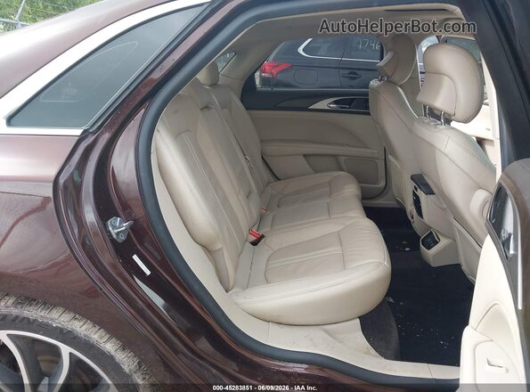 3LN6L5LU4KR600046 2019 LINCOLN MKZ HYBRID Бордовый Вид наклейки с VIN-кодом