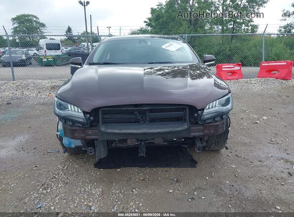 3LN6L5LU4KR600046 2019 LINCOLN MKZ HYBRID Бордовый Вид щитка приборов