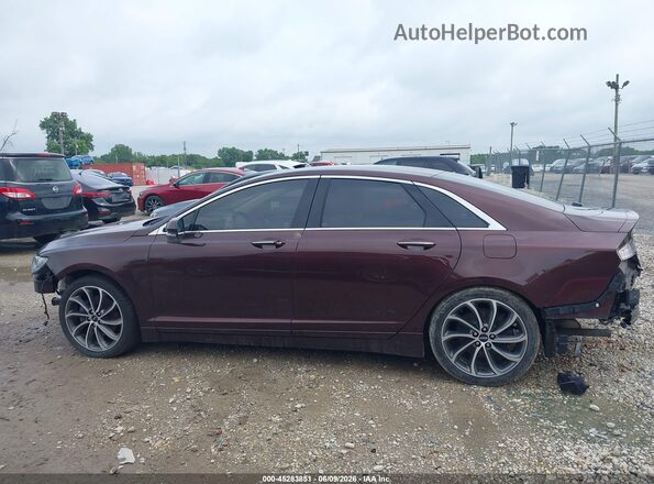 3LN6L5LU4KR600046 2019 LINCOLN MKZ HYBRID Бордовый Панорамный вид салона 360°