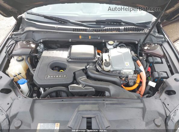 3LN6L5LU4KR600046 2019 LINCOLN MKZ HYBRID Бордовый Вид сзади