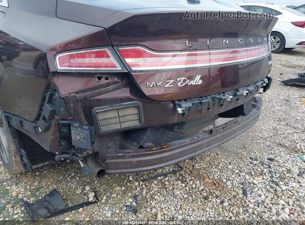 3LN6L5LU4KR600046 2019 LINCOLN MKZ HYBRID Бордовый 