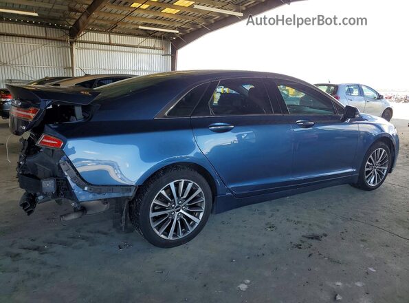3LN6L5LU7JR619592 2018 LINCOLN MKZ Blue Tył prawy