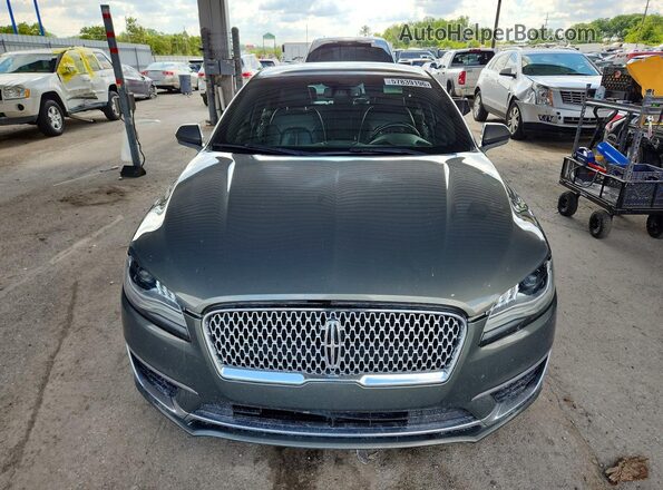 3LN6L5LU8HR659609 2017 LINCOLN MKZ Серый Вид спереди