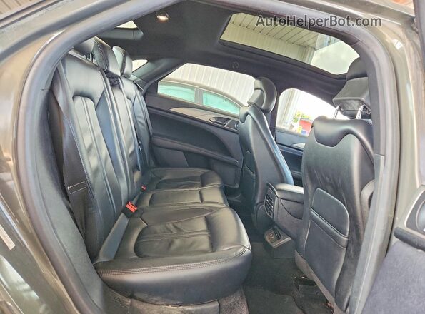 3LN6L5LU8HR659609 2017 LINCOLN MKZ Серый Вид задних сидений