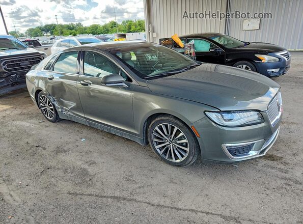 3LN6L5LU8HR659609 2017 LINCOLN MKZ Серый Передняя правая четверть