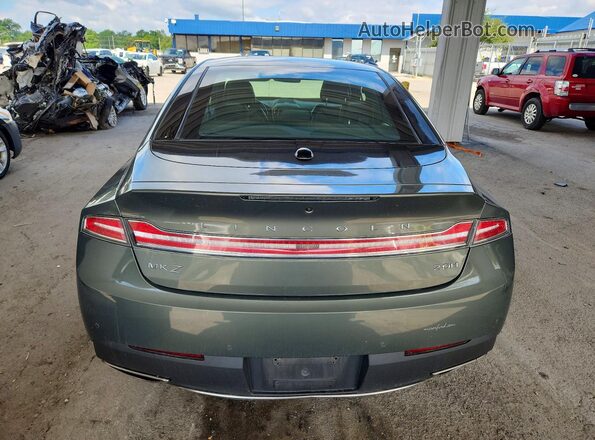 3LN6L5LU8HR659609 2017 LINCOLN MKZ Серый Вид сзади