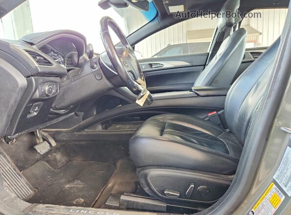 3LN6L5LU8HR659609 2017 LINCOLN MKZ Серый Вид салона спереди