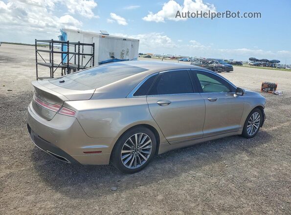 3LN6L5LU8JR618094 2018 LINCOLN MKZ Tan Հետևի աջ