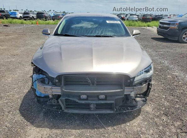 3LN6L5LU8JR618094 2018 LINCOLN MKZ Tan Դիմացի տեսք