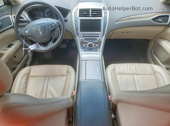 3LN6L5LU8JR618094 2018 LINCOLN MKZ Tan Առջևի վահանակի տեսք