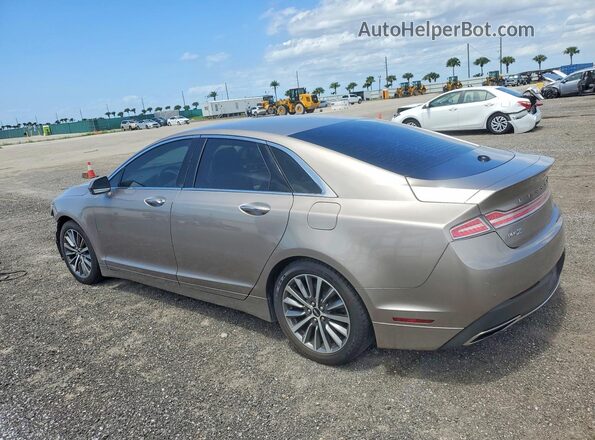 3LN6L5LU8JR618094 2018 LINCOLN MKZ Tan Հետևի ձախ