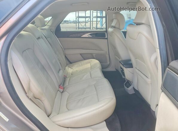 3LN6L5LU8JR618094 2018 LINCOLN MKZ Tan Հետևի նստատեղերի տեսք