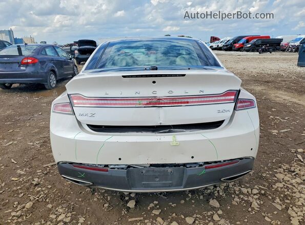 3LN6L5LU8JR628656 2018 LINCOLN MKZ White Widok z tyłu