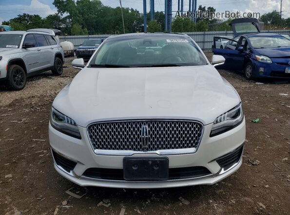 3LN6L5LU8JR628656 2018 LINCOLN MKZ White Widok z przodu