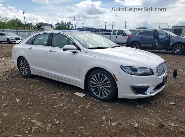 3LN6L5LU8JR628656 2018 LINCOLN MKZ White Przód prawy