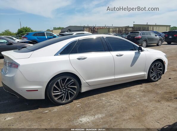 3LN6L5LU9LR603431 2020 LINCOLN MKZ Cream Vista interior trasera