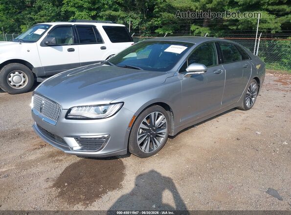 3LN6L5LUXLR619878 2020 LINCOLN MKZ Серебряный Передняя левая четверть