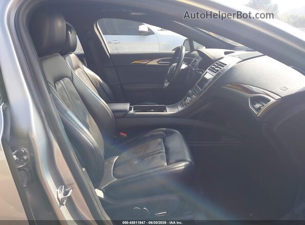 3LN6L5LUXLR619878 2020 LINCOLN MKZ Серебряный Вид салона спереди