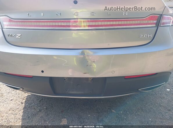 3LN6L5LUXLR619878 2020 LINCOLN MKZ Серебряный Вид спереди