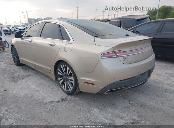 3LN6L5MU1HR654945 2017 LINCOLN MKZ HYBRID Tan Հետևի ձախ