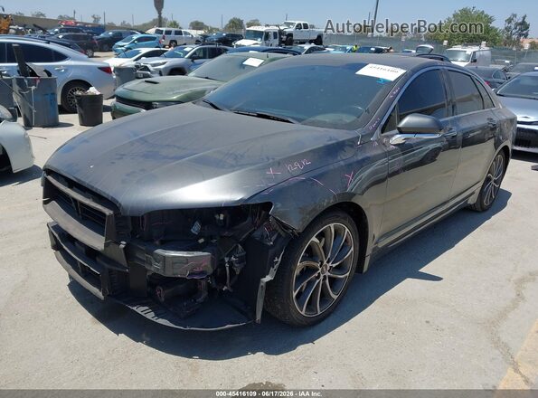 3LN6L5MU3JR610130 2018 LINCOLN MKZ HYBRID Gray Front left