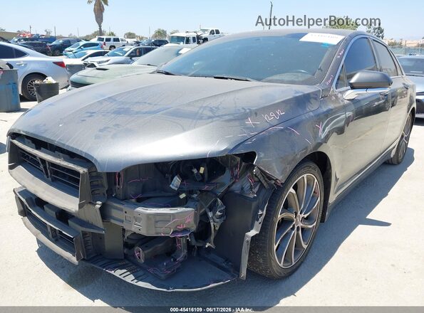 3LN6L5MU3JR610130 2018 LINCOLN MKZ HYBRID Gray Front view